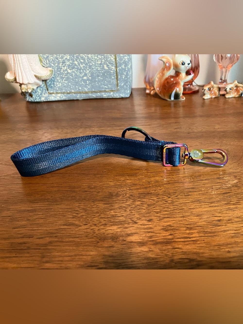 Harveys Peacock Jade Oil Slick CNG Keychain